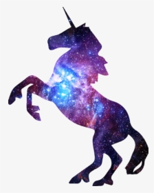 Silhouette Unicorn Clip Art - Black Unicorn Silhouette, HD Png Download, Free Download