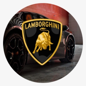 Lamborghini In Circle, HD Png Download, Free Download