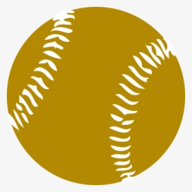 Gold Clipart Baseball ~ Frames ~ Illustrations ~ Hd - Black Baseball Ball Png, Transparent Png, Free Download