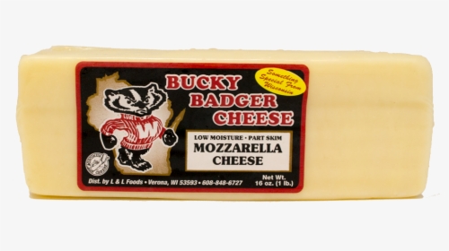 Bucky Badger Mozzarella Cheese - Cheddar Jack, HD Png Download, Free Download