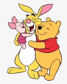 Rabbit And Piglet Pooh, HD Png Download, Free Download