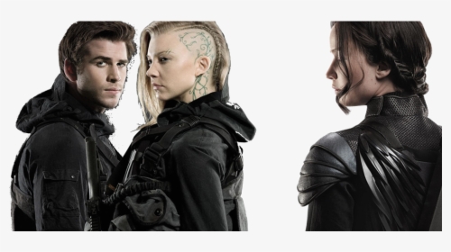 Hunger Games Mockingjay Jennifer Lawrence Liam Hemsworth - Natalie Dormer Png, Transparent Png, Free Download