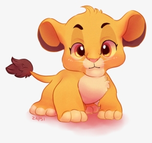 A Smol Baby Simba Because Literally All I Draw Now - Baby Simba, HD Png Download, Free Download