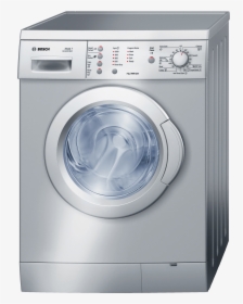 Washing Machine Png Photo - Silver Front Loader Washing Machine, Transparent Png, Free Download