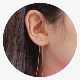 Ear With Earring Png, Transparent Png, Free Download
