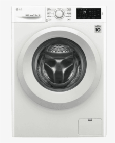 Front Load Washing Machine Png - Lg Washing Machine Inverter Direct Drive 8kg, Transparent Png, Free Download