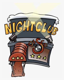 Image Outside Nightclub Png - Club Penguin, Transparent Png, Free Download
