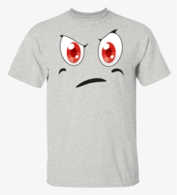 Perplexed Emoji Halloween Confused Face T Shirt - T-shirt, HD Png Download, Free Download
