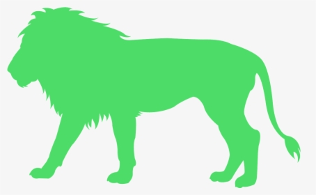 Lion African Animal Silhouette, HD Png Download, Free Download