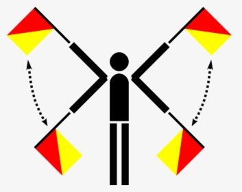 Flag Semaphore, HD Png Download, Free Download
