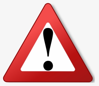 Attention Png - Warning Sign, Transparent Png, Free Download