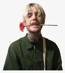 Thumb Image - Lil Peep With Rose, HD Png Download, Free Download