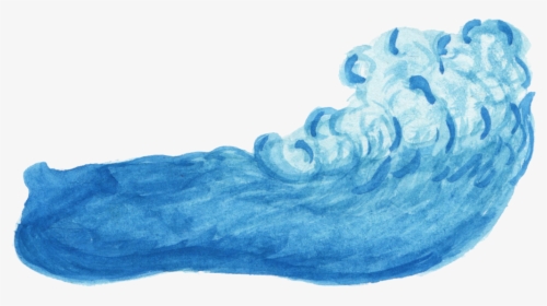 Watercolor Wave Png, Transparent Png, Free Download