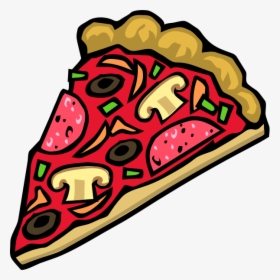 Vector Illustration Of A Pepperoni Pizza Icon - Pizza Clip Art, HD Png Download, Free Download