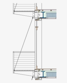Balcony Structure Detail Steel, HD Png Download, Free Download