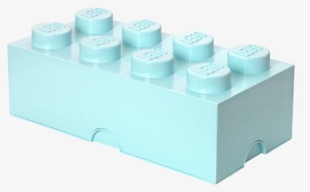 Lego Brick 8 Light Blue, Design By Room Copenhagen - Arrumação Caixas Lego, HD Png Download, Free Download