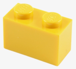 Buy Lego Brick 1 X 2 Yellow - Plastic, HD Png Download, Free Download