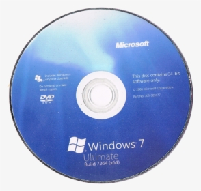 Movies Clipart Disc - Windows Xp 7 Cd, HD Png Download, Free Download