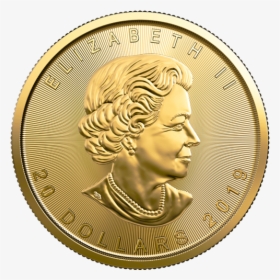 2020 Gold Maple Leaf Coin, HD Png Download, Free Download