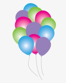 The Little Balloons Party - Little Mermaid Balloons Png, Transparent Png, Free Download