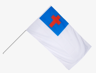 Christian Flag Hand Waving Flag - Flag, HD Png Download, Free Download