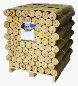 Pallet Of Wood Fuel Energy Logs From North Idaho Energy - North Idaho Energy Log Pallet, HD Png Download, Free Download