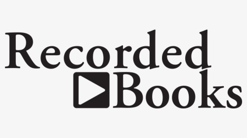 Black & White Recorded Books Stacked Logo - Black-and-white, HD Png Download, Free Download