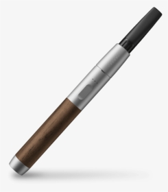 Vessel Wood Vape Pen Battery In Silver With Walnut"  - Wooden Vape Pen, HD Png Download, Free Download