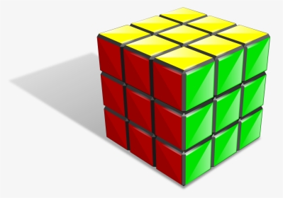 Rubiks Cube, Clipart Rubik Cube - Rubiks Cube 3d Clip Art, HD Png Download, Free Download