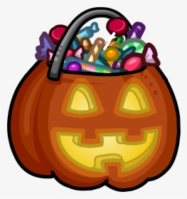 Candy Bag Hubpicture Pin - Candy Trick Or Treat Png, Transparent Png, Free Download