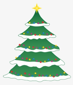 Free To Use Public Domain Christmas Tree Clip Art - Simple Christmas