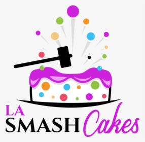 Smash The Cake Png, Transparent Png, Free Download