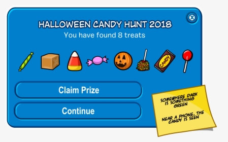 Club Penguin Rewritten Wiki - Club Penguin Halloween Candy Hunt Locations, HD Png Download, Free Download