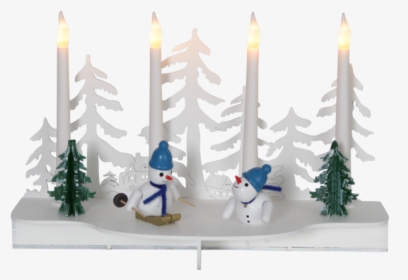 Candlestick Snowy, HD Png Download, Free Download