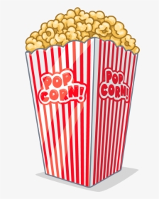Movie Clipart Movie Snack - Popcorn Png Clipart, Transparent Png, Free Download