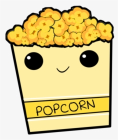 Cute Clipart Popcorn, HD Png Download, Free Download