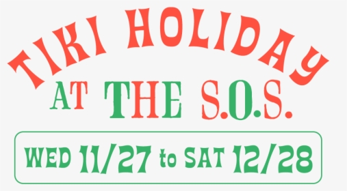 Sos Tiki Holiday 2019 Headers 01 - Illustration, HD Png Download, Free Download
