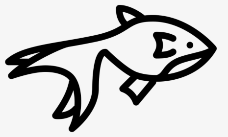 Gold Fish - Icon Png Transparent Ikan, Png Download, Free Download