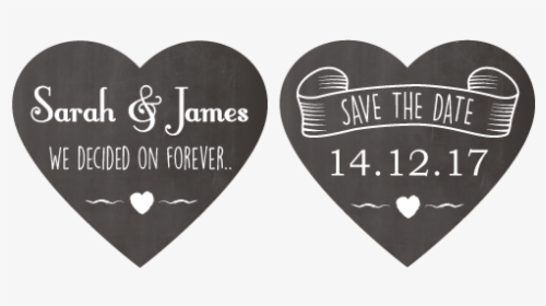 Save The Date Signs - Save The Date Heart Png, Transparent Png, Free Download