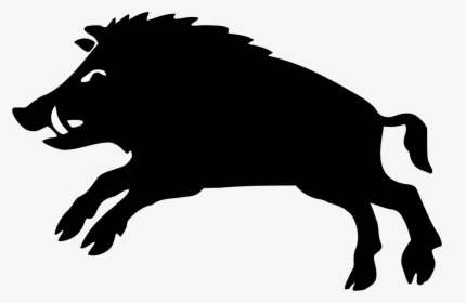 Boar Silhouette Png, Transparent Png, Free Download