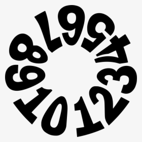 Numbers Circle Vector Free Photo - Circulo De Numeros, HD Png Download, Free Download