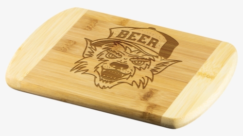Werewolf Beer Hat Round Edge Wooden Cutting Board Cutting - Plywood, HD Png Download, Free Download