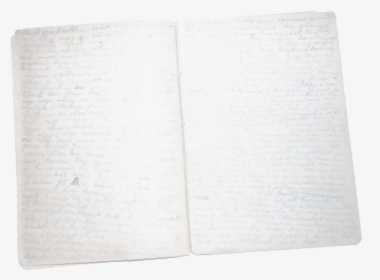 A Page From Júlia Bauer"s Journal Written In Auschwitz, - Book, HD Png Download, Free Download