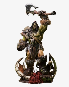 Grom Hellscream Action Figure, HD Png Download, Free Download