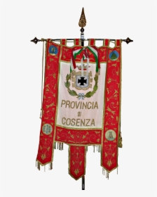 Provincia Di Cosenza-gonfalone - Banner, HD Png Download, Free Download