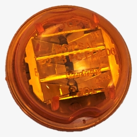 Round Led Amber Marker Clearance Light Tl 30375y - Wood, HD Png Download, Free Download