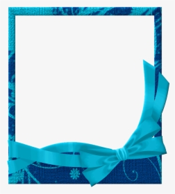 Transparent Blue Bracket Frame Clipart Free - Blue Frames Transparent, HD Png Download, Free Download
