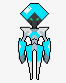 Pixel Art Robot Logo, HD Png Download, Free Download