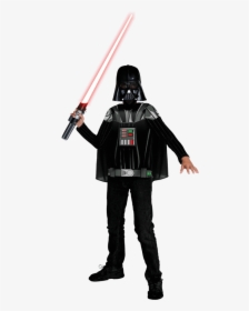 Kids Darth Vader Costume Top And Mask - Star Wars Darth Vader I Costume Rubies, HD Png Download, Free Download