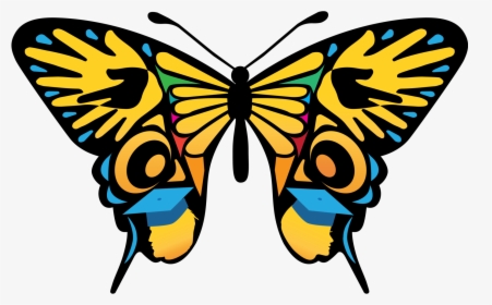 Undocumented Art Monarch Butterfly, HD Png Download, Free Download
